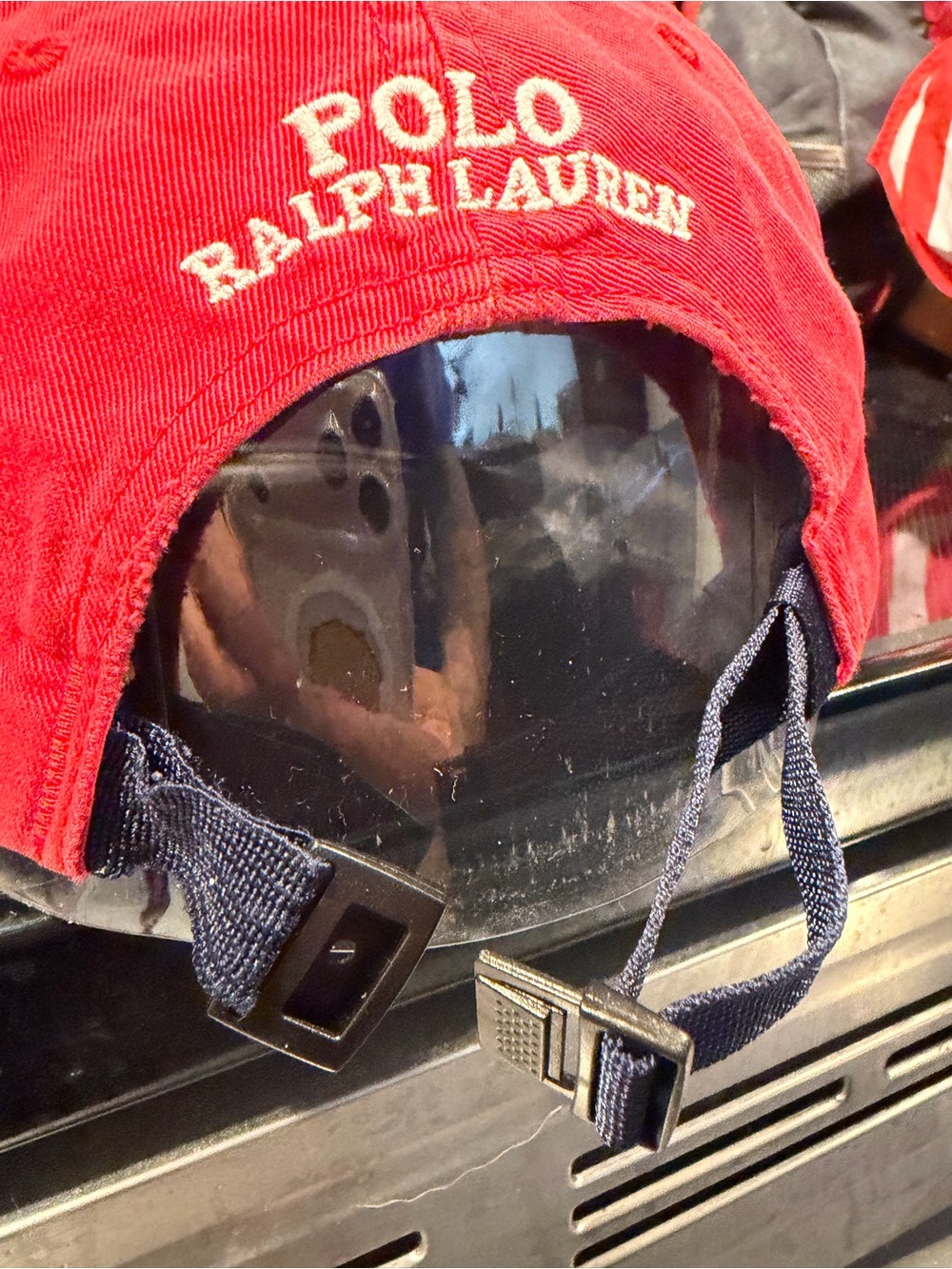 Ralph Lauren Red P-15 Offshore Sailing Baseball Cap - Picture 5 of 7